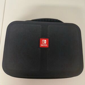 Nintendo Switch Deluxe Travel Case Hard Shell Carrying Case Official Black